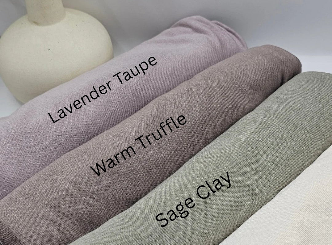 Built-in Magnets Premium Jersey Hijab in Lavender Taupe