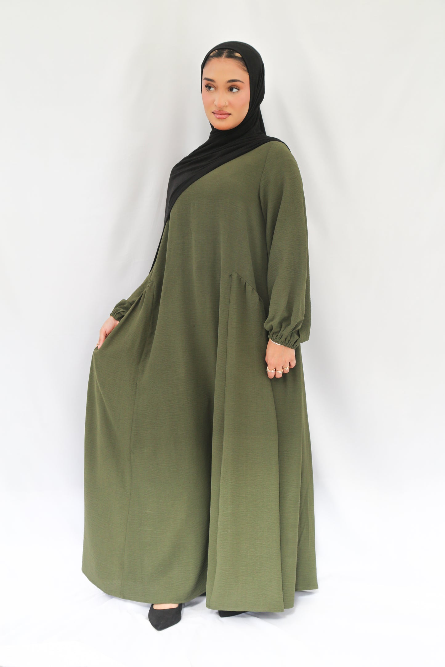 Flowy Abaya Dress
