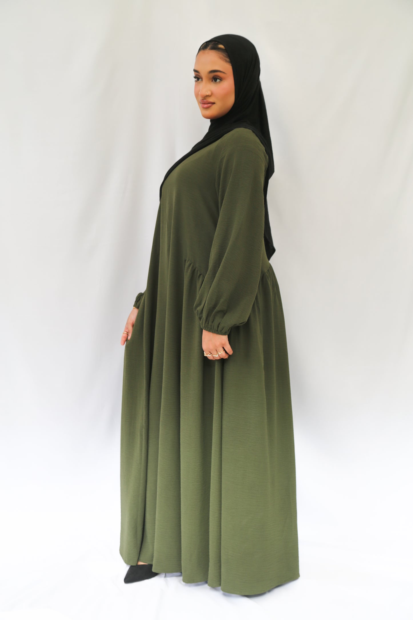 Flowy Abaya Dress