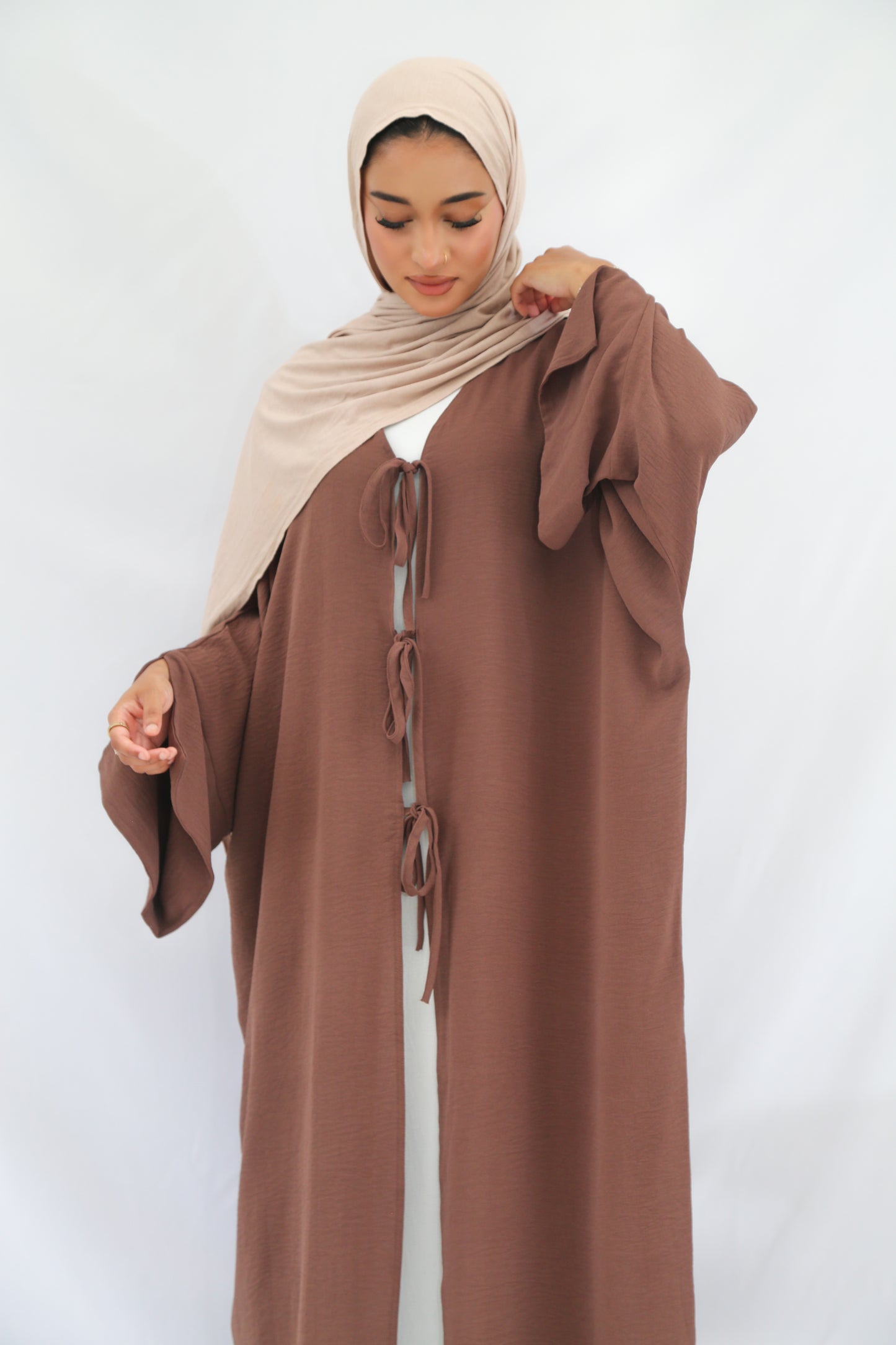 Front Tie Cardigan