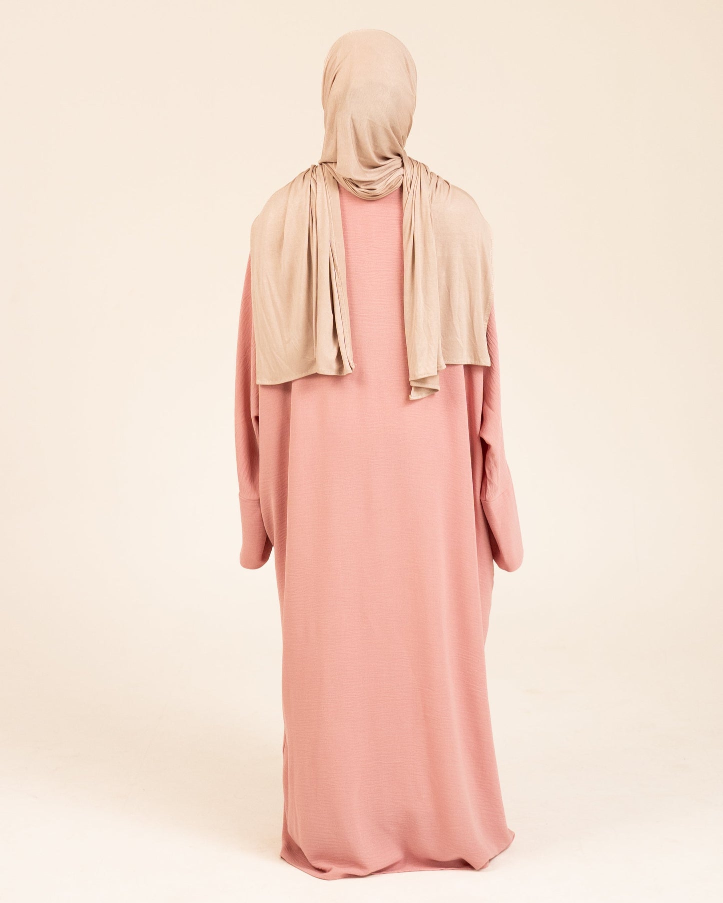 Open Tie Dress in Pink Peony